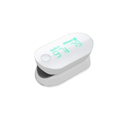 Image of iHealth PO3M Fingertip Pulse Oximeter with Plethysmograph and Perfusion Index on the App, Measures Blood Oxygen Saturation, Index, Rate