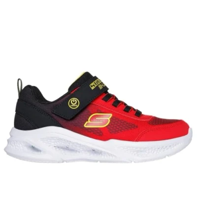 Image of Skechers Meteor Lights KRENDOX_401495L Boys&#039; Sneakers Boots, RDBK, 12 UK