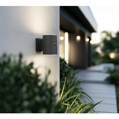 Image of SolarCentre® Grantham Up &amp; Down Outdoor Solar Powered Motion Activated PIR Security Light