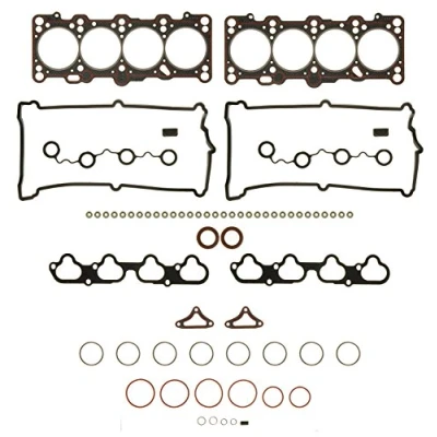 Image of 077198012B Gasket Set, cylinder head AJUSA 52145200 with gasket, valve stem seals FIBERMAX