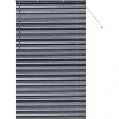 Image of Vidaxl with Curtains Other Manual Dark gray 135 x 220 cm Aluminium