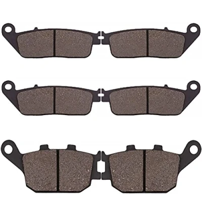 Image of Cyleto Front and Rear Brake Pads for CBF600 CBF 600 2004 2011 CB F Hornet 1998 2000
