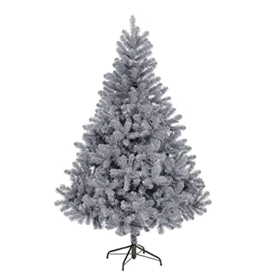 Image of 7ft Deluxe Christmas Tree Grey Colorado Including Storage Bag