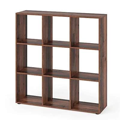 Image of Vicco Room divider Nove, Antique wood, 104 x 108 cm