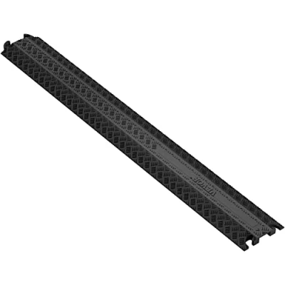 Image of VEVOR Drop Over Cable Cover Ramp, 2,000 lbs/axle Load Capacity, Heavy Duty Hose Protector Floor Cord for High Walking Traffic Areas Indoor Outdoor Home Office Warehouse School
