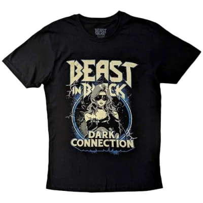 Image of Rock Off officially licensed products Beast in Black Dark Connection Girl T Shirt L