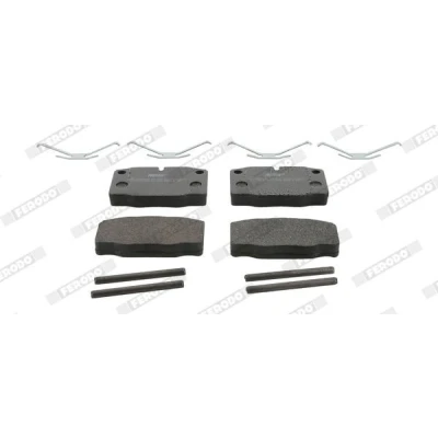 Image of 1605586, 1605787, 1605788, 90010584, 90010585 Brake pad set FERODO PREMIER ECO FRICTION FDB173 prepared for wear indicator with accessories