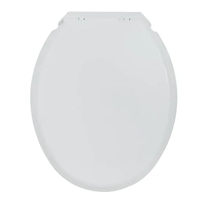 Image of Wirquin 20718747 FIRST Universal Shape Thermoplastic Toilet Seat, Bottom Fix, Soft Close