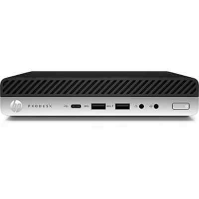 Image of HP ProDesk 600 G3 Desktop Mini Micro MFF Tiny DM PC Core i5 (6500T) 2.5GHz 16GB 256GB SSD LAN Windows 10 Pro 64 bit 1CB77EA#ABU 1ND89EA#ABU (Renewed)