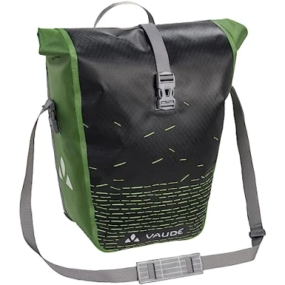 Image of VAUDE Sport Aqua Back Print Single Black/Green 24 Litres