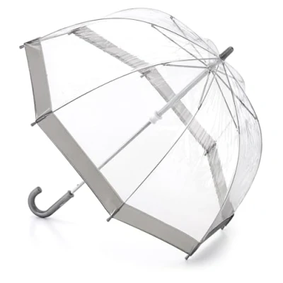 Image of Fulton Funbrella Birdcage Kids Umbrella Silver Trim