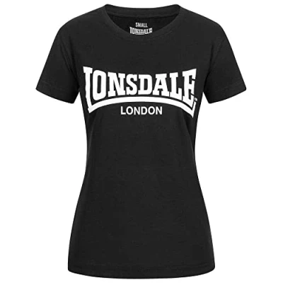 Image of Lonsdale Women&#039;s T Shirt Cartmel Black