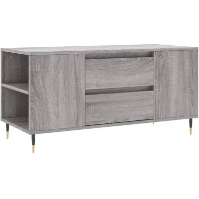 Image of vidaXL Coffee Table Grey Sonoma 102x44.5x50 cm Engineered Wood