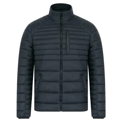 Image of Tokyo Laundry Men&#039;s Ector Multi Zip Pocket Funnel Neck Quilted Puffer Jacket