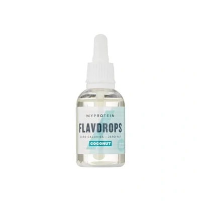 Image of MyProtein FlavDrops Coconut, 50ml Zero Calorie Flavor Drops for Protein Shakes, Smoothies, and Meal Replacements