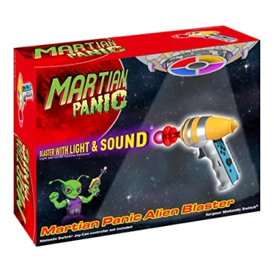 Image of Martian Panic Alien Blaster works with Nintendo Switch