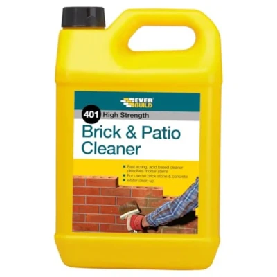 Image of Everbuild 401 High Strength Brick and Patio Cleaner, 5 Litre