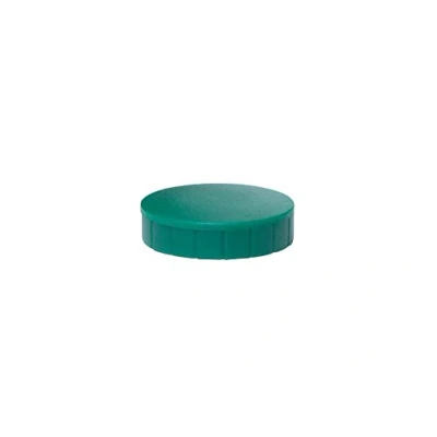Image of MAUL MAULsolid Magnets, Diameter 32 mm (Pack of 10), Mini Magnets Made Plastic with 800 g Adhesive Force, Strong for Whiteboard and Magnetic Board, Ideal Office, Home Office