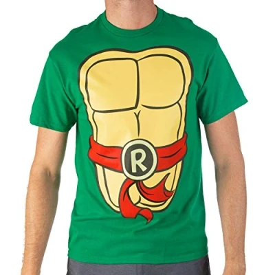 Image of Teenage Mutant Ninja Turtles TMNT Mens Costume T Shirt Red Medium