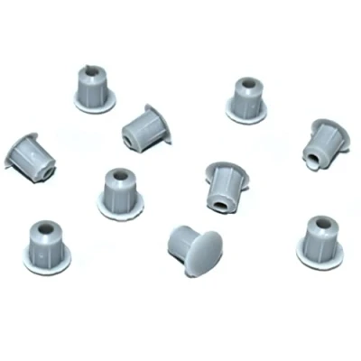 Image of M5 (5mm) DRILL HOLE COVER CAPS BLANKING FURNITURE KITCHEN CABINET SHELF (Fog Grey, 50)