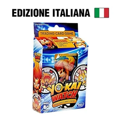 Image of Hasbro Yo Kai Watch! Introductory deck of Leofuoco e Komajiro Italian