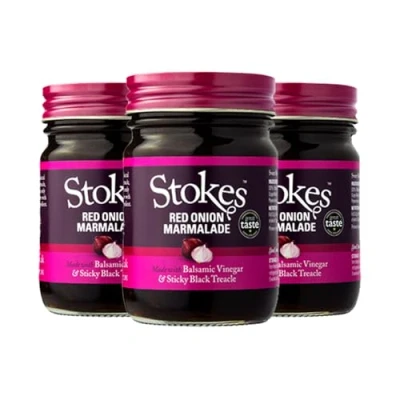 Image of Stokes Red Onion Marmalade 265g (Pack of 3)