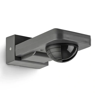 Image of SEBSON PIR Sensor Outdoor IP65 Surface Ceiling Wall Mounted, Programmable, 20m/360 Infrared Motion for LED Lights with 3 Sensors, Wire