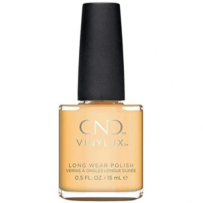 Image of CND Vinylux Long Wear Nail Polish (No Lamp Required), 15 ml, Yellow, Vagabond