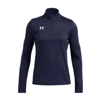 Image of Under Armour Midlayer Long sleeved top, Women&#039;s, Size: XL, Midnight navy/white
