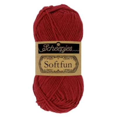 Image of Scheepjes, Cotton, 2492 Bordeaux Yarn, 1x50g