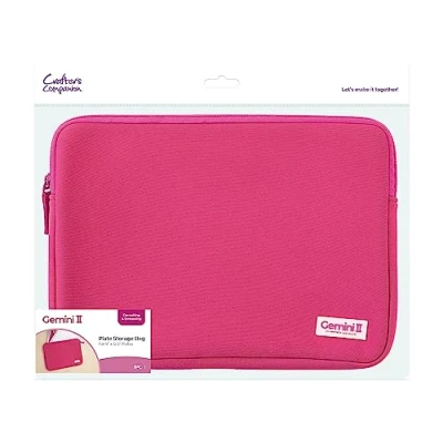 Image of Gemini II Accessories 9&quot; x 12&quot; Plate Storage Bag Features Zip Closure [GEMII Acc PSB], 9&quot;x6&quot;