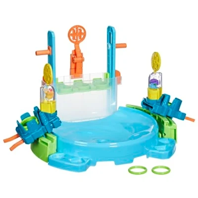 Image of Hasbro Hydro Pods Dunk &amp; Sunk Arena, Water Activated Battle Toy