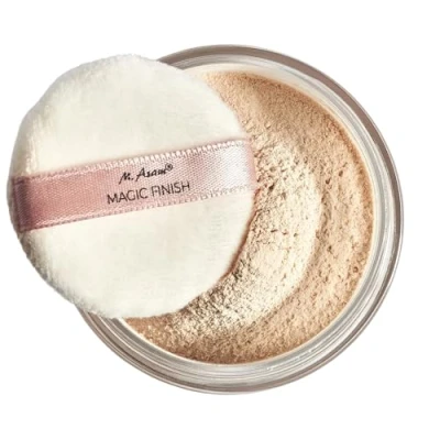 Image of M. Asam MAGIC FINISH Final Touch Setting powder Bare Skin (15 g) fixing with hyaluronic acid, ultra fine pigments for an effortless application, long lasting hold, make up