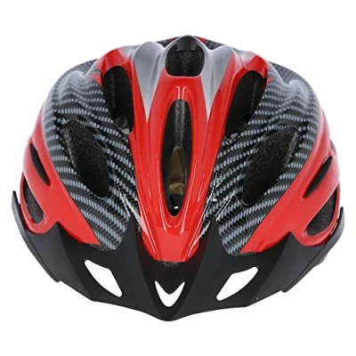 Image of Trespass Crankster, Red, S/M, Adjustable Cycle Safety Helmet with Ventilation, Small / Medium, Red