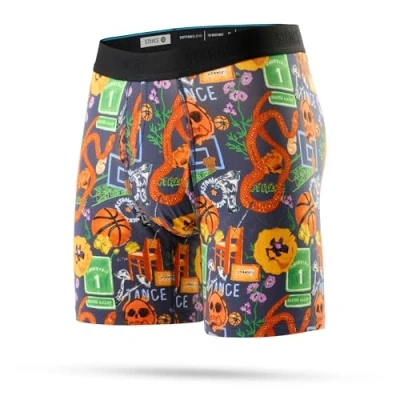 Image of Stance Ode to Cali Boxer Briefs Multi Patterned Cotton Underwear Shorts XL