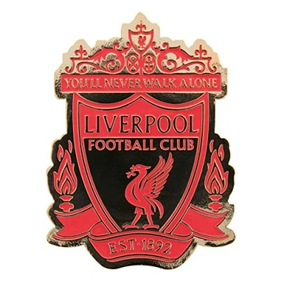 Image of Official Liverpool FC LFC Red &amp; Gold Magnet