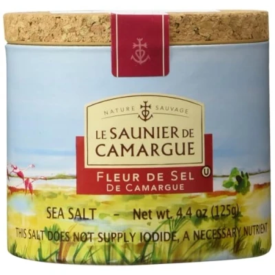 Image of French fleur de sel Le Saunier Camargue 4 x 125 gr