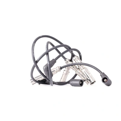 Image of RCVW1107 Ignition Lead Set NGK 44227 4 VOLKSWAGEN: Golf 4, New Beetle Convertible, Touran I