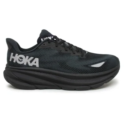 Image of HOKA Clifton 9 GTX Neutral running shoes, Men&#039;s, Size: 8, Black Textile/synthetics