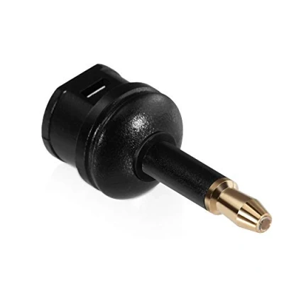 Image of HDSupply Audio Adapter 3.5 mm Optical Male to Toslink Female