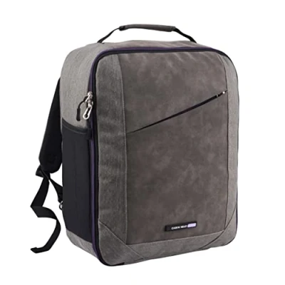 Image of Cabin Max for Easyjet Bag 45x36x20, Easy Jet 45x36x20 Underseat Bag, Small New Durable Backpack Spacious Design with Access Pockets (Manhattan 30L)