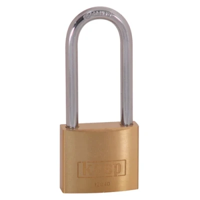 Image of Kasp Brass Padlock 40x55mm Long Shackle
