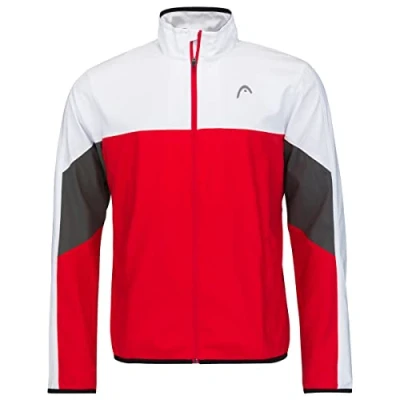 Image of HEAD Men&#039;s Club 22 Tracksuit jacket, Red, M UK
