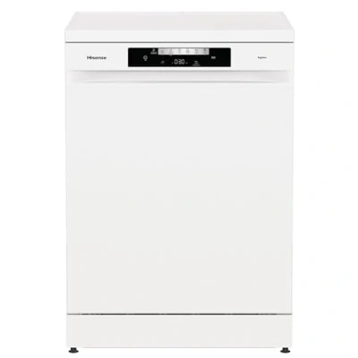 Image of Hisense 14 Place Settings Freestanding Standard Dishwasher, White D Rated, HS642D90WUK, 597 x 599 845 mm (L W H)