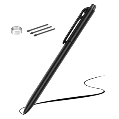 Image of EMR Stylus for Remarkable 2 Pen with Eraser, Replacement Tablet/Wacom/SuperNote Device/Kindle Scribe/Remarkable, 4096 Pressure Levels, Palm Rejection (Included 3 Tips)