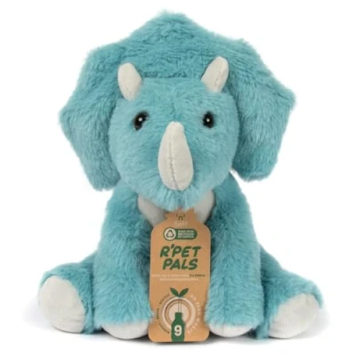 Image of L &amp; P Home Gifts Lesser Pavey Rpet pals Dino dinosaur Teddy Bear For Kids Made Up of Recycled Bottles Stuffed Animal Soft Toys Ideal Birthday or Baby Gift