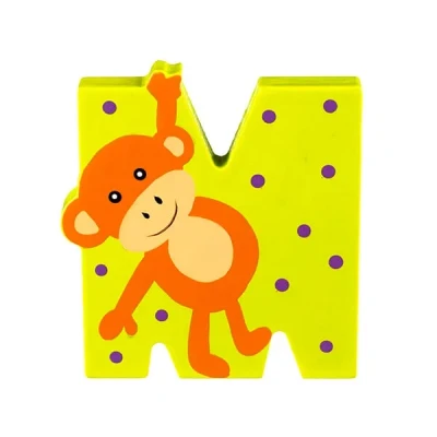 Image of Orange Tree Toys Wooden Alphabet Letters M