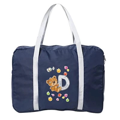 Image of Cabin Bag 45x36x20 for Easyjet Airlines Underseat Travel Holdall Carry on Hand Luggage Weekend Packable Duffel Bag,Sports Fitness (Bear D)