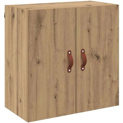 Image of Vidaxl Wall Cabinet Artisan oak 60 x 31 cm Engineered wood