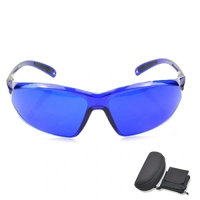 Image of Newwyt Golf Ball Finder Glasses Sport Sunglasses Finding for Men Women PC Blue
